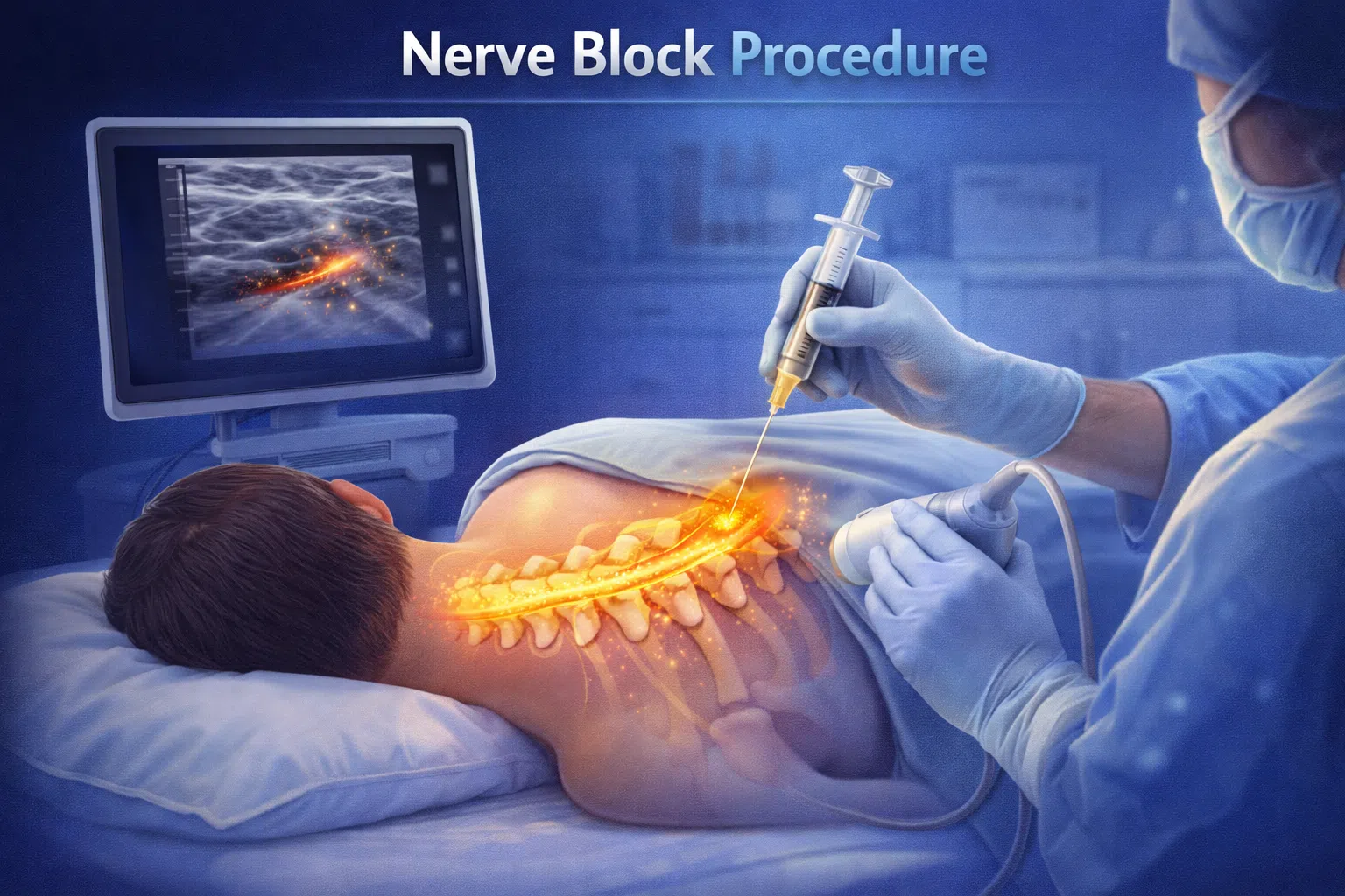 minimally invasive nerve block procedure.
